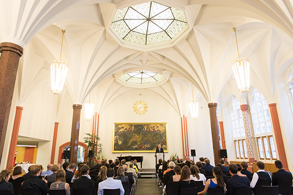 Erasmus Prize 2016 Award Ceremony Meckelhalle