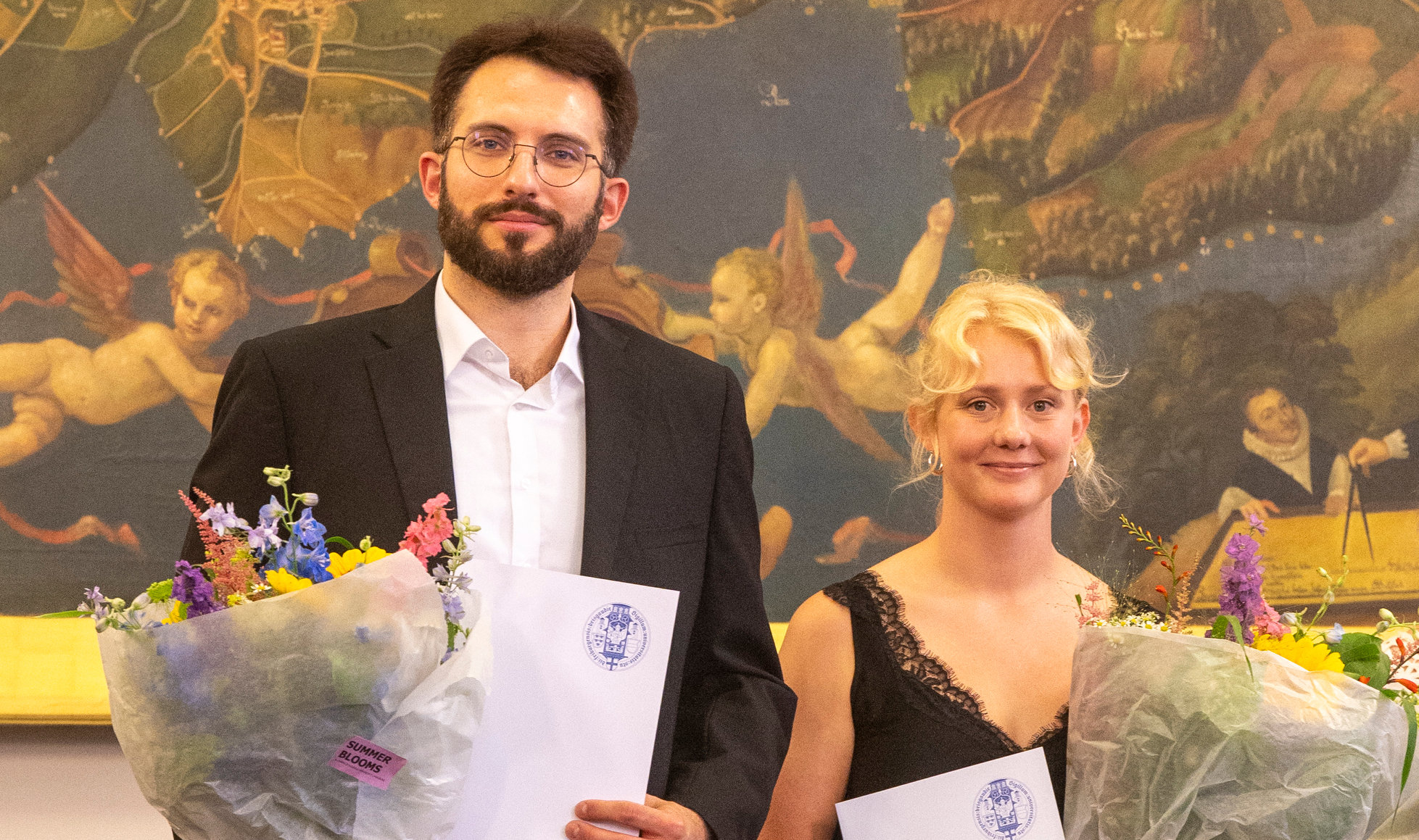 Preisträger:innen Stefan Conrad und Solveig Degen