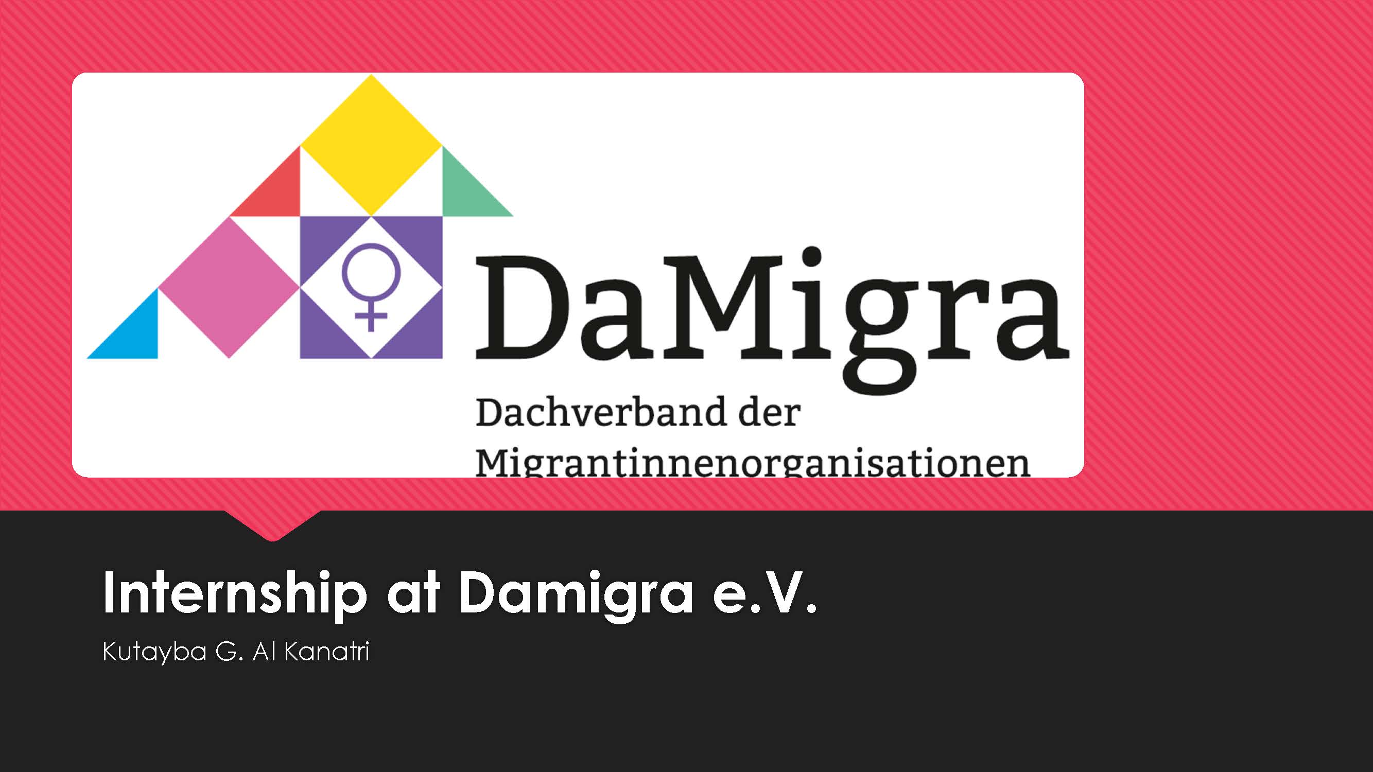 Al Kanatri - Internship at DaMigra 2019