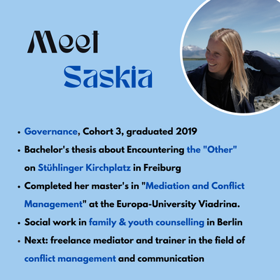 Alumni Event Saskia