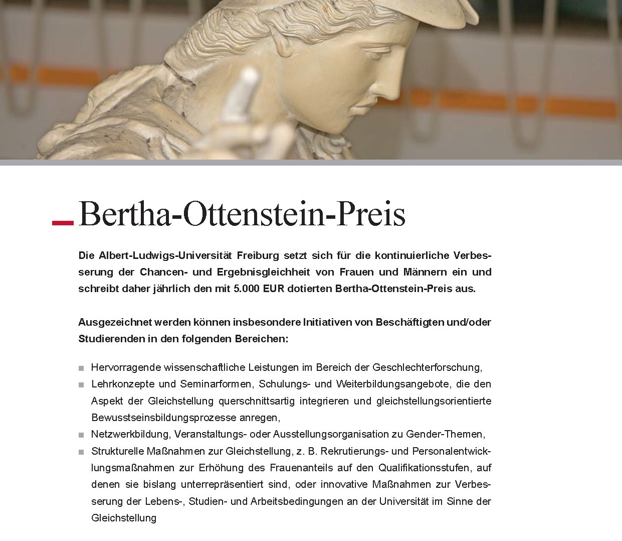 Bertha Ottenstein Prize 2017