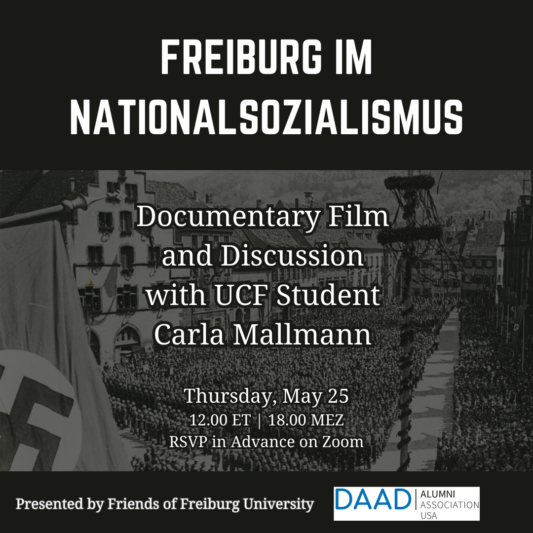 Doku Event Freiburg im Nationalsozialismus