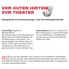 Essay Kleinplastik