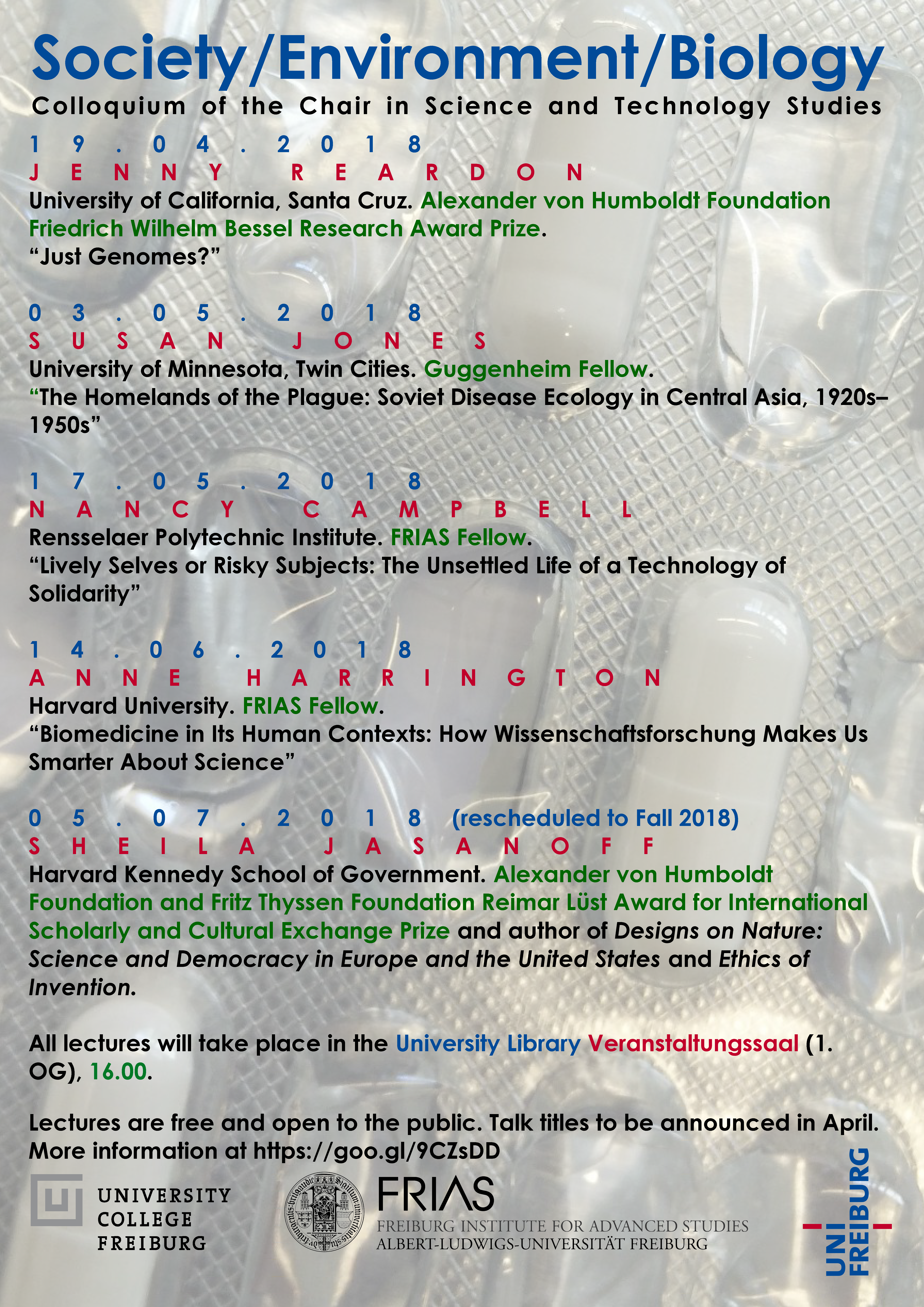 STS Colloquium Summer 2018