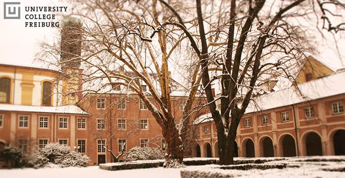 UCF Courtyard Winter