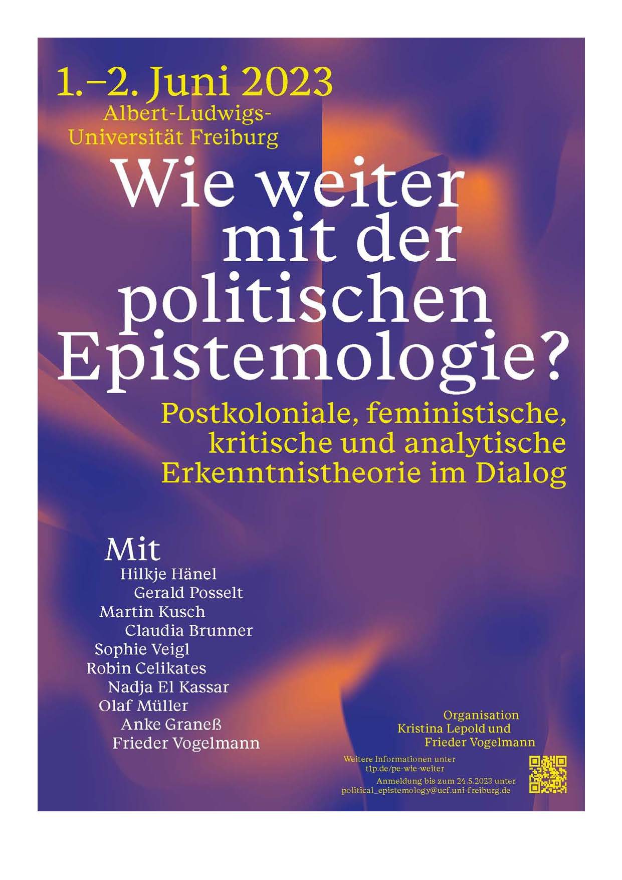 Workshop Politische Epistemologie