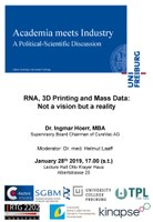 Academia meets Industry Hoerr 2019