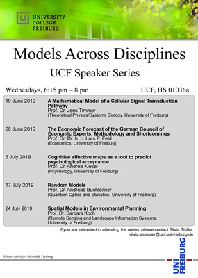 UCF Speaker Series on Models